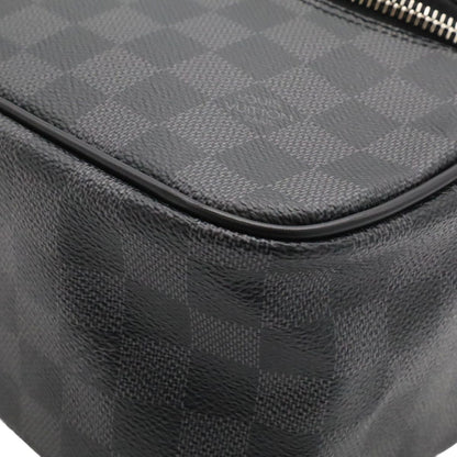 Louis Vuitton Damier Graphite Toilet Pouch Travel Clutch Handbag — view 4
