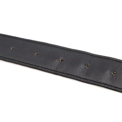 Hermes Belt Buckle Reversible Box Calf Veau Epsom Black White Silver 85 — view 6