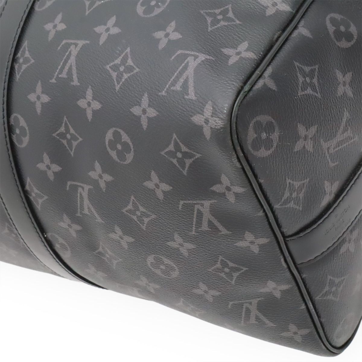 Louis Vuitton Monogram Eclipse Keepall Bandouliere 45 Boston Bag 2-Way — view 3