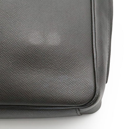 Louis Vuitton Taiga Roman PM Shoulder Bag Crossbody Leather Ardoise Black — view 7