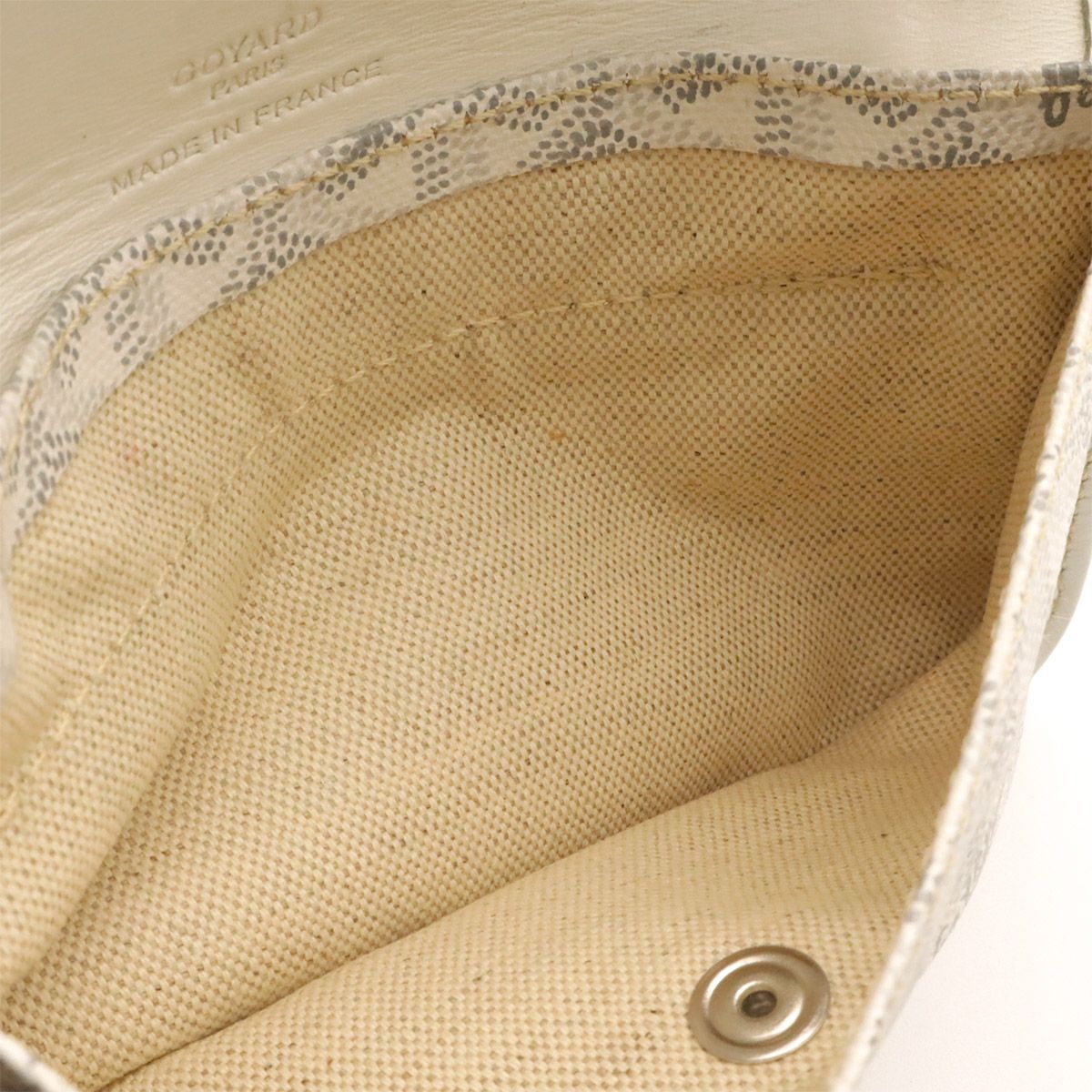 Goyard Saint Louis PM Tote Shoulder Bag Leather White — view 8