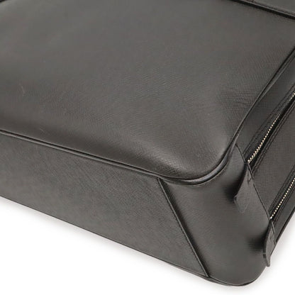Louis Vuitton Taiga Neo Alexander Business Briefcase Leather Ardoise Black — view 3