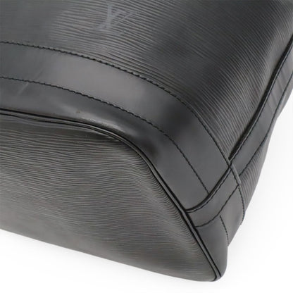 Louis Vuitton Epi Noe Shoulder Bag Drawstring Noir Black Gold — view 3