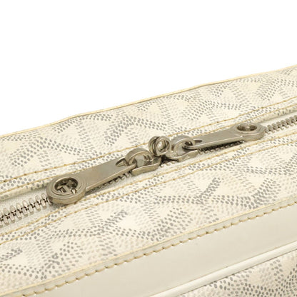 Goyard Ambassador MM Business Briefcase Handbag Herringbone Pattern Leather — view 5