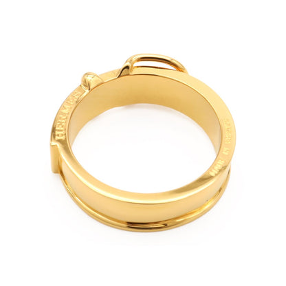 Hermes Book le Cellier Scarf Ring Closure Belt Motif Gold Plated — view 4