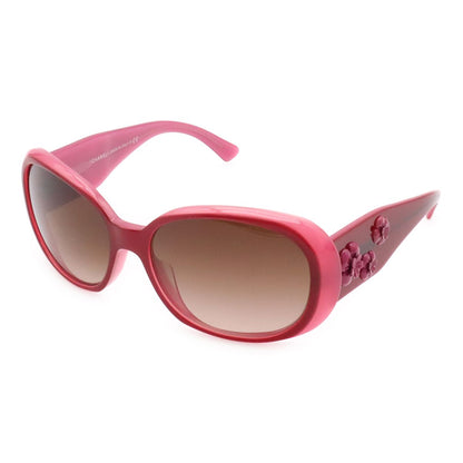 Chanel Camellia CC Logo Sunglasses Eyewear Round