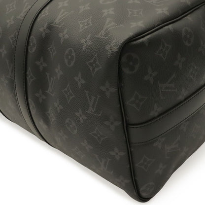 Louis Vuitton Monogram Eclipse Keepall Bandouliere 45 Boston Bag 2-Way — view 3