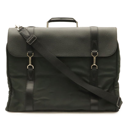 Louis Vuitton Taiga Portable Gibessiere Garment Carry Cover Shoulder Bag Ardoise