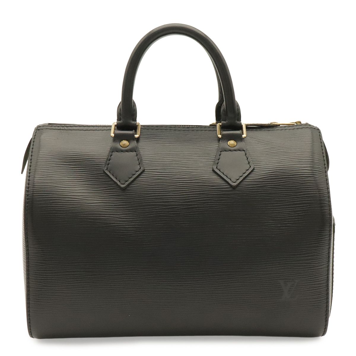Louis Vuitton Epi Speedy 25 Mini Boston Bag Noir Black Gold