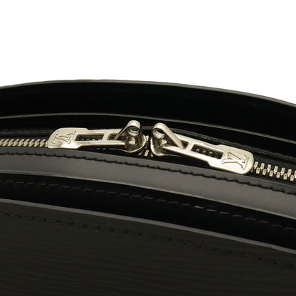 Louis Vuitton Epi Pont Neuf PM Handbag Noir Black Silver — view 4
