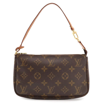 Louis Vuitton Monogram Pochette Soir Pouch Handbag Party