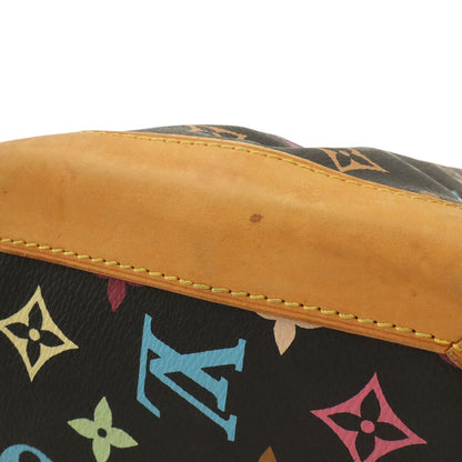 Louis Vuitton Monogram Multicolor Audra Handbag Chain Noir Black — view 4
