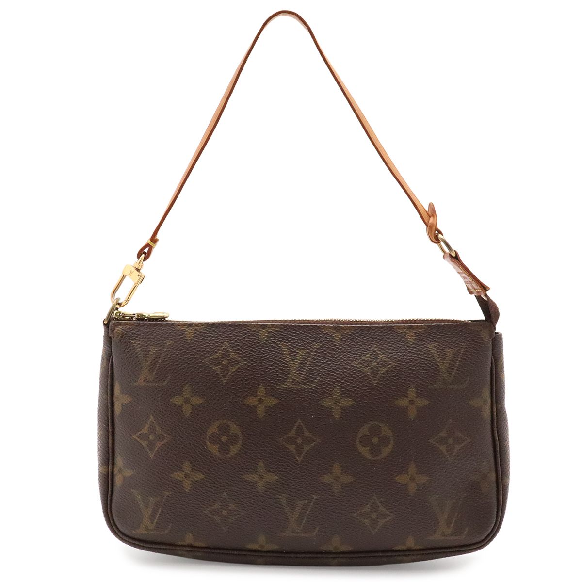 Louis Vuitton Monogram Pochette Soir Pouch Handbag Party
