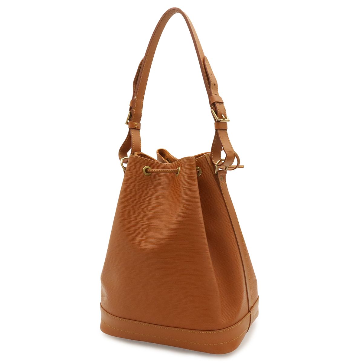 Louis Vuitton Epi Noe Drawstring Shoulder Bag Cipango Gold Camel — view 2