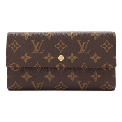 Louis Vuitton Monogram Porto Tresor International Wallet fold