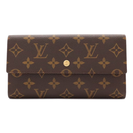 Louis Vuitton Monogram Porto Tresor International Wallet fold