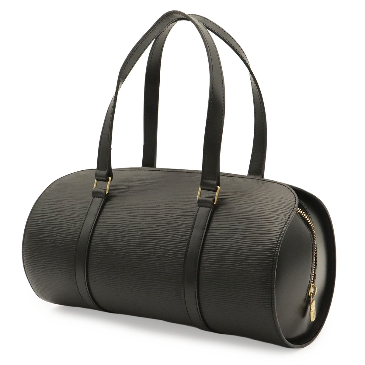 Louis Vuitton Epi Shoulder Bag Leather Noir Black — view 2