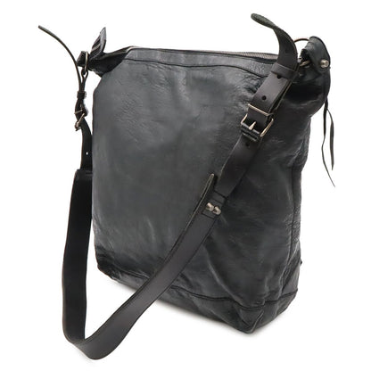 Balenciaga the Day Shoulder Bag Crossbody Leather Black — view 2