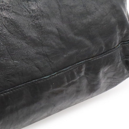 Balenciaga the Day Shoulder Bag Crossbody Leather Black — view 8