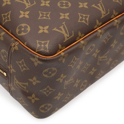 Louis Vuitton Monogram Bowling Vanity Deauville Mini Boston Bag Purse — view 3