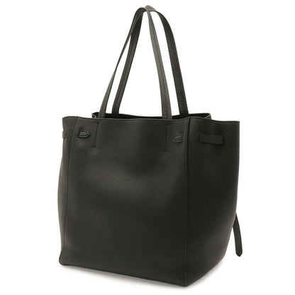 Celine Cabas Phantom Small Tote Shoulder Bag Semi Leather Black — view 2