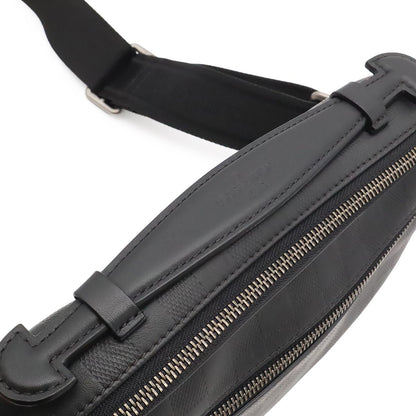 Louis Vuitton Damier Infini Ambler Belt Bag 2-Way Leather Onyx Black — view 4