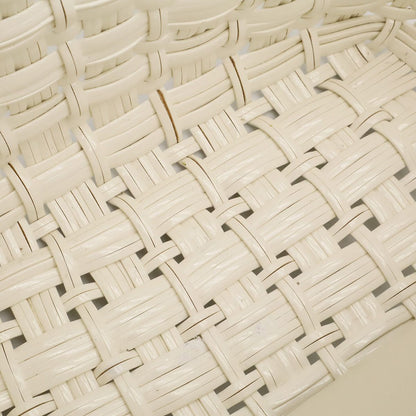 Balenciaga Bistro XS Basket 2-Way Shoulder Bag Straw White — view 6