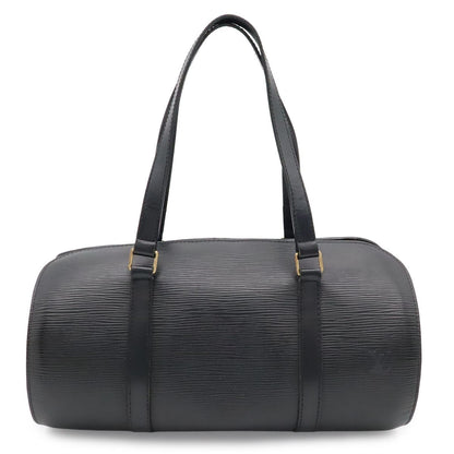 Louis Vuitton Epi Souflo Shoulder Bag Leather Noir Black Pouch Out of Stock