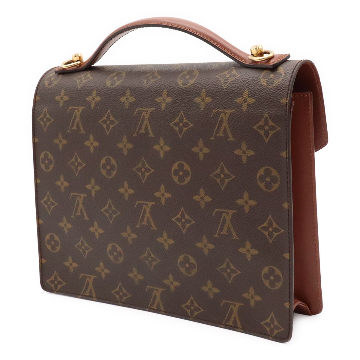 Louis Vuitton Monogram Monceau 28 Second Bag Handbag Business — view 2