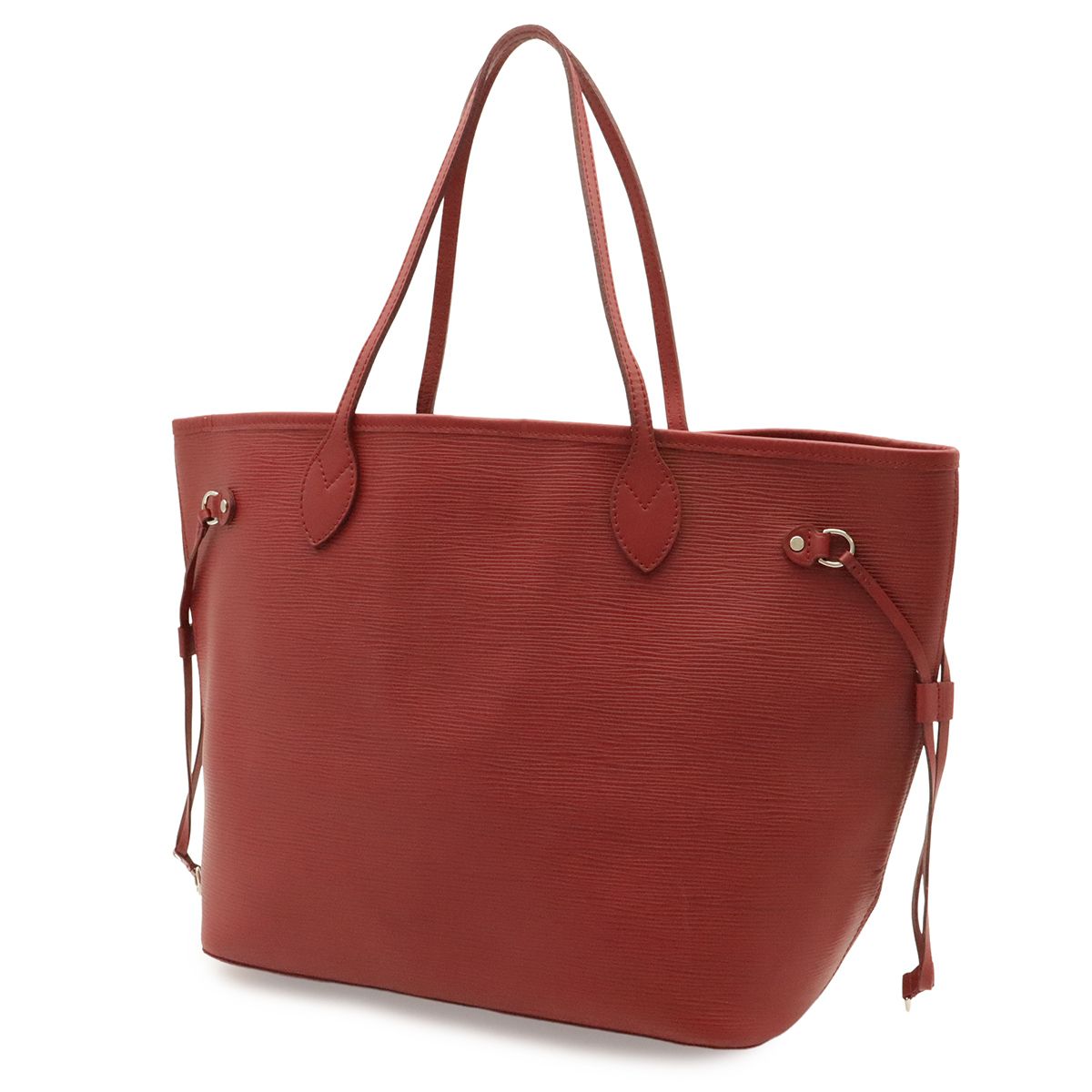 Louis Vuitton Epi Neverfull MM Tote Shoulder Fuchsia Pink Pouch — view 2