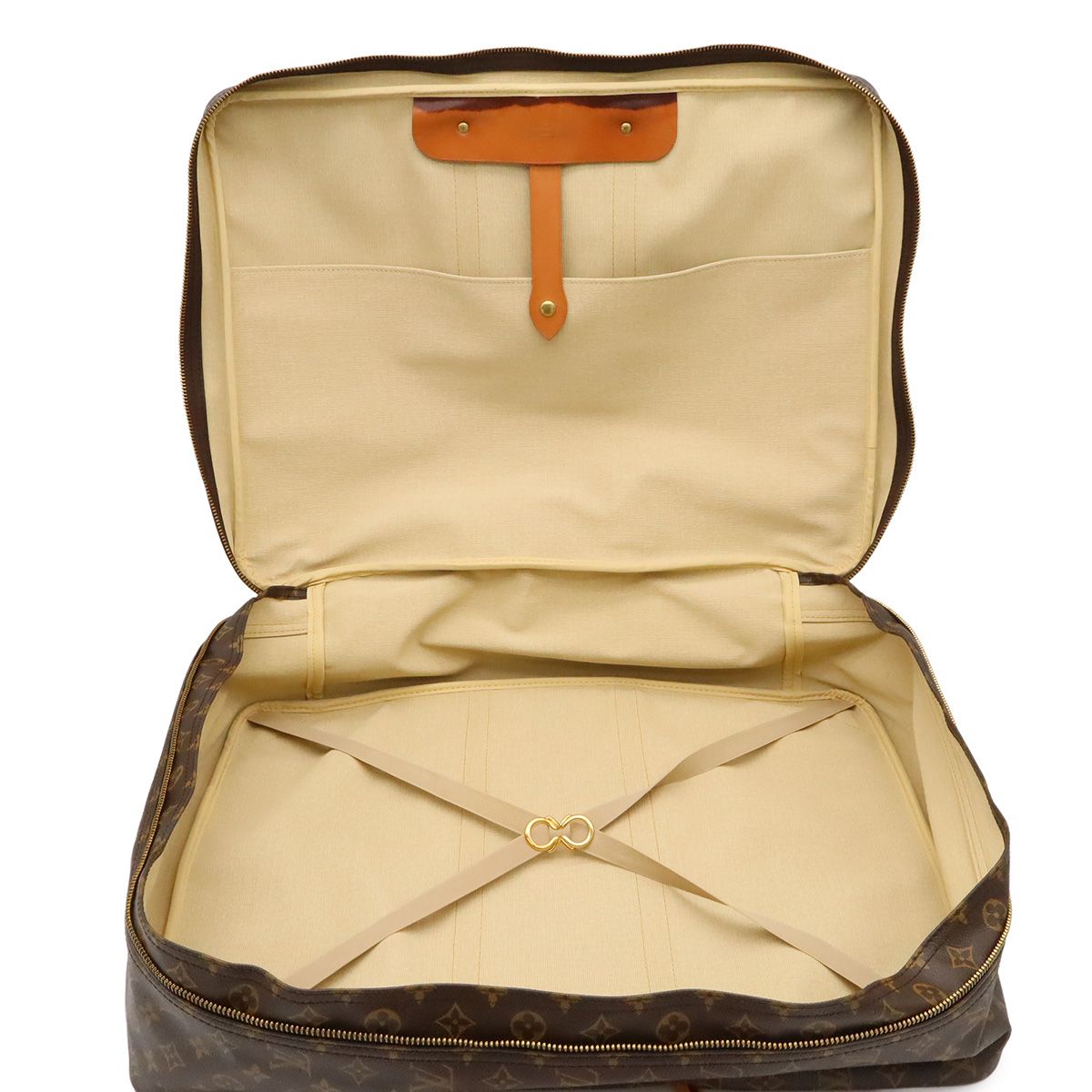 Louis Vuitton Monogram Sirius 55 Boston Bag Purse — view 6