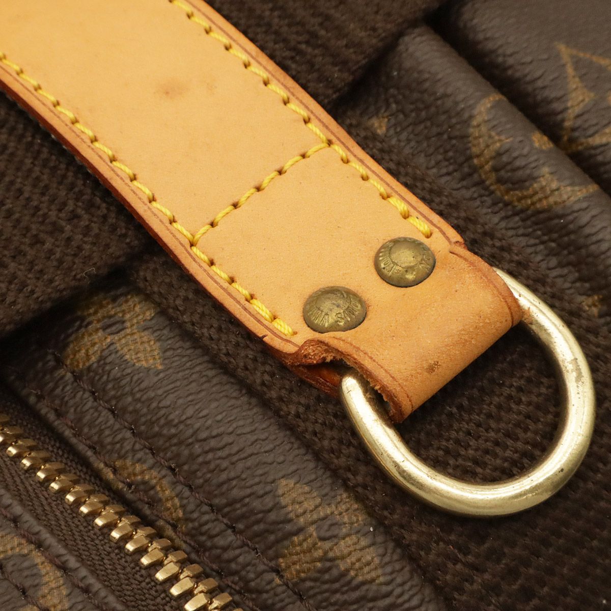 Louis Vuitton Monogram Satellite 53 Suitcase Travel Bag Purse 2-Way — view 4