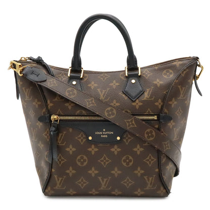 Louis Vuitton Monogram Tournelle PM 2-Way Shoulder Bag Leather Noir Black