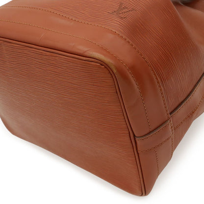 Louis Vuitton Epi Noe Drawstring Shoulder Bag Leather Kenya Brown — view 3