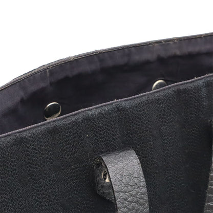 Hermes Amedaba Diago GM Tote Cotton Canvas Black — view 7