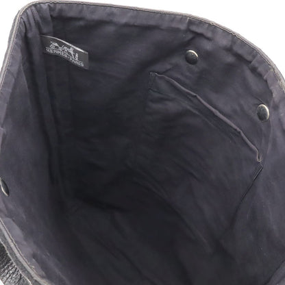 Hermes Amedaba Diago GM Tote Cotton Canvas Black — view 6