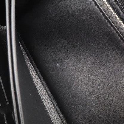 Louis Vuitton Monogram Mahina Zippy Wallet Zip Around Leather Noir Black — view 7