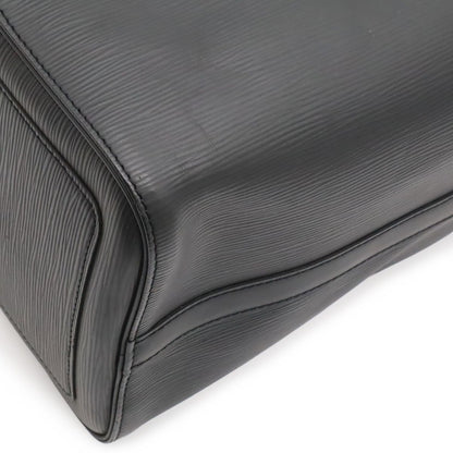 Louis Vuitton Epi Speedy 35 Boston Bag Leather Noir Black — view 3