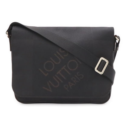 Louis Vuitton Damier Geant Petit Messager Shoulder Bag Crossbody Canvas Noir