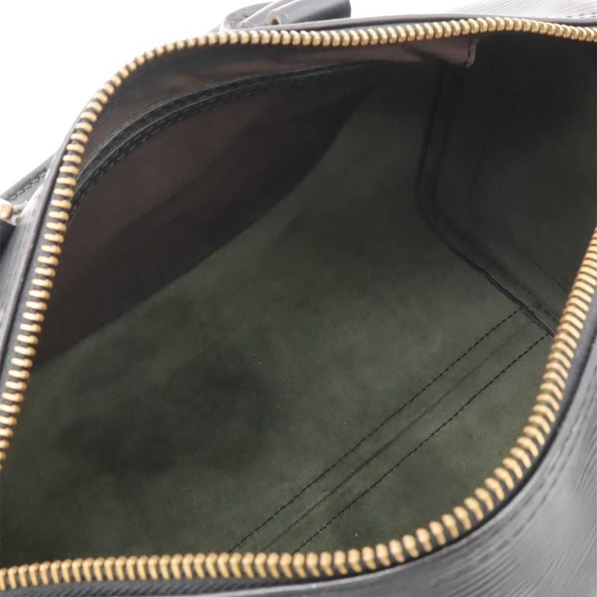 Louis Vuitton Epi Speedy 25 Mini Boston Bag Noir Black Gold — view 6