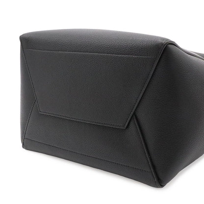 Celine Sangles Bucket Shoulder Bag Leather Black Gold — view 6