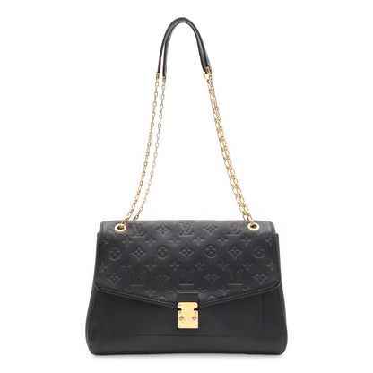 Louis Vuitton Monogram Empreinte Saint Germain MM Chain Shoulder 2-Way Noir