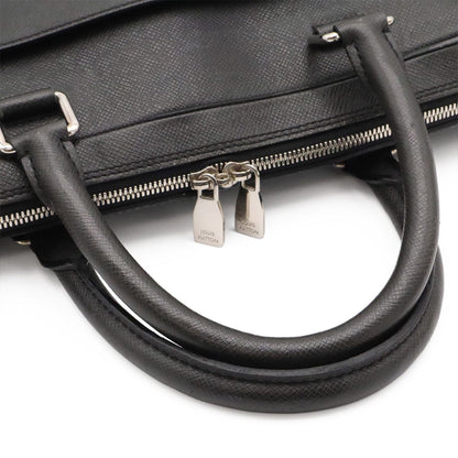 Louis Vuitton Taiga PDB PM Business Briefcase Document Purse Ardoise Black — view 4