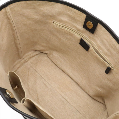 Gucci Micro Guccissima Tote Shoulder Bag Leather Black Gold — view 5