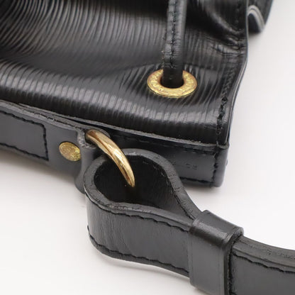 Louis Vuitton Epi Noe Shoulder Bag Drawstring Noir Black Gold — view 6