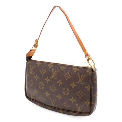 Louis Vuitton Monogram Pochette Soir Pouch Handbag Party — view 2
