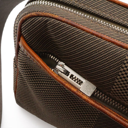 Louis Vuitton Damier Geant Acrobat Belt Bag Canvas Leather Tail Khaki — view 6