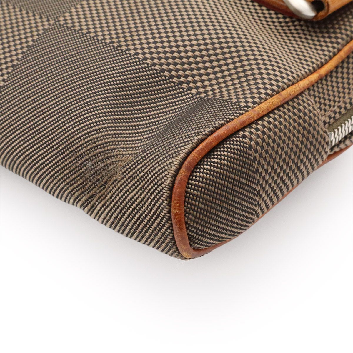 Louis Vuitton Damier Geant Acrobat Belt Bag Canvas Leather Tail Khaki — view 3