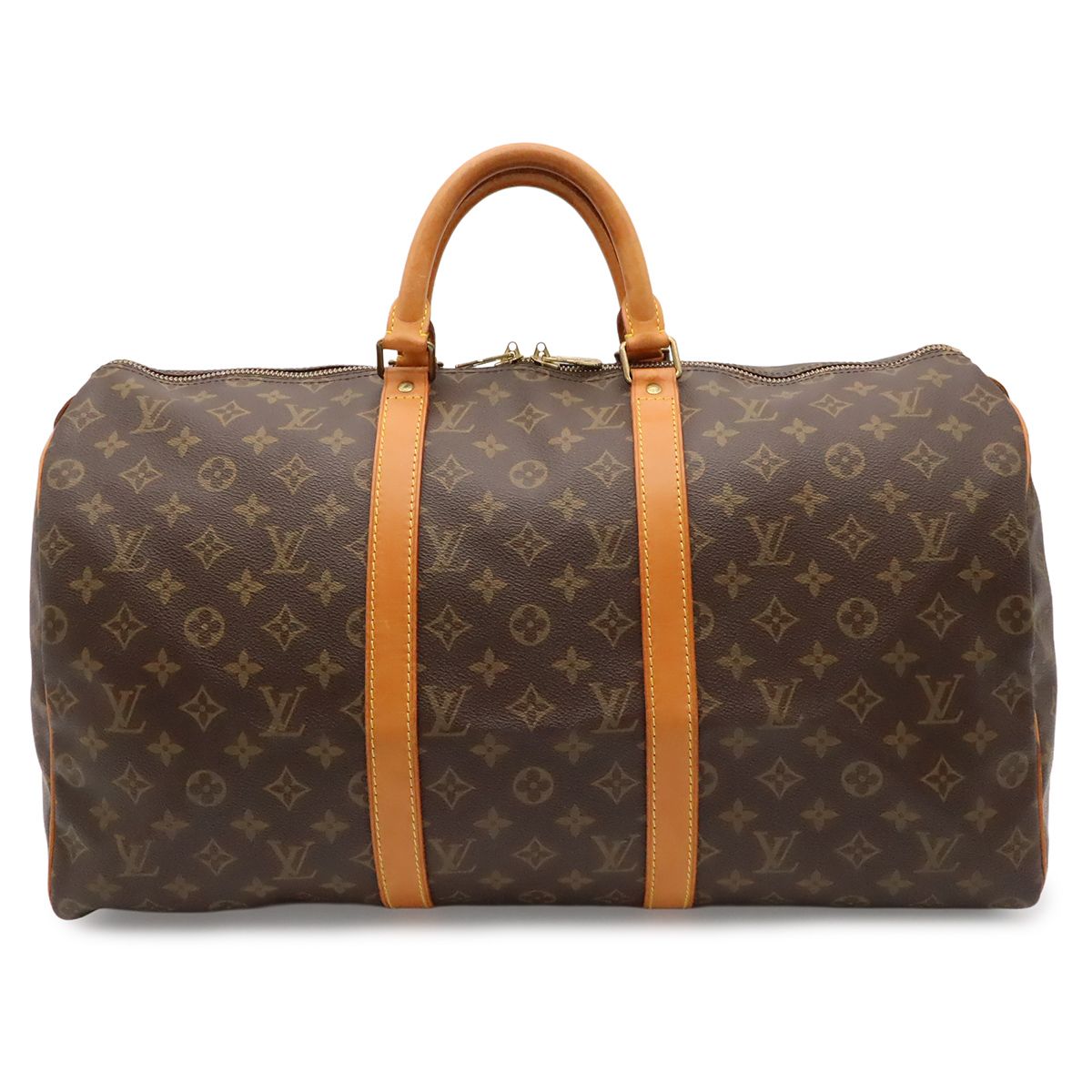 Louis Vuitton Monogram Keepall 50 Boston Bag Purse