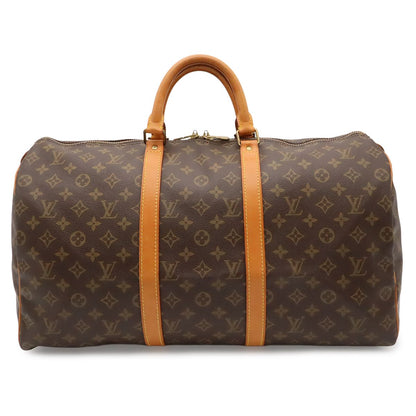 Louis Vuitton Monogram Keepall 50 Boston Bag Purse
